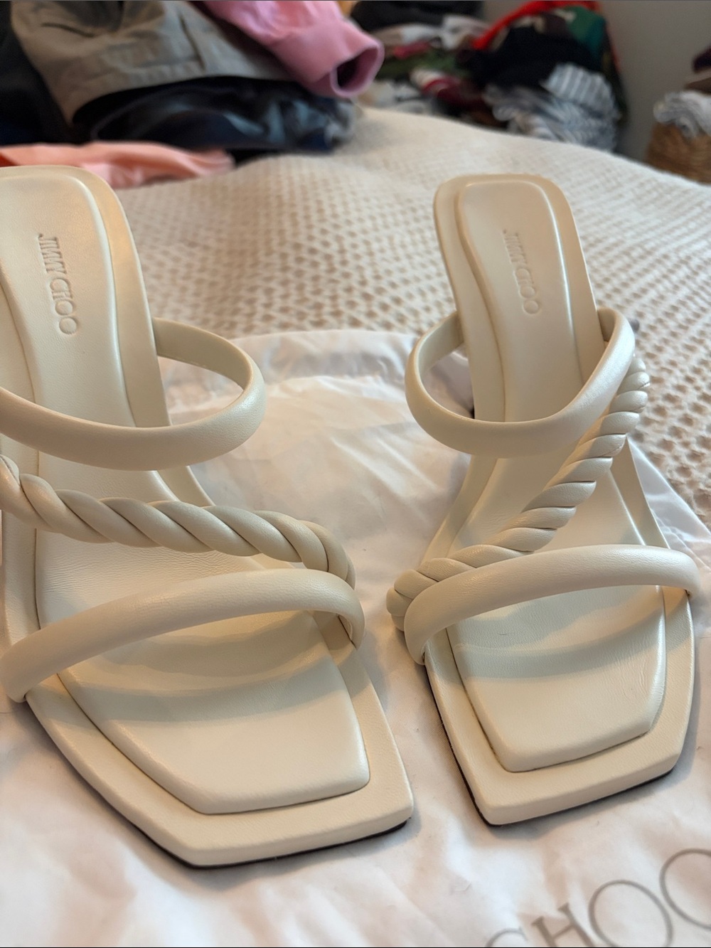 Jimmy Choo Diosa 90 Heeled Sandals - Picture 4 of 6